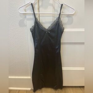 H&M Satin Gray Dress